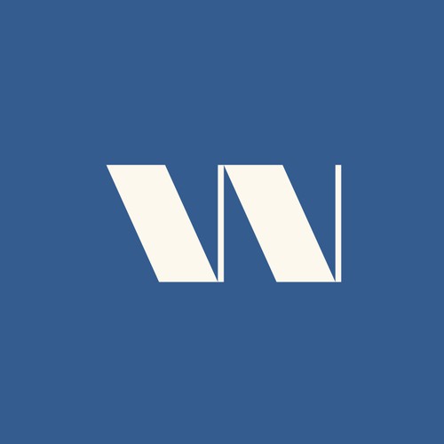 W design with the title 'W letter'