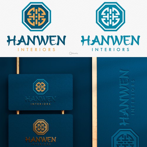 Staging logo with the title 'Hanwen Interiors'