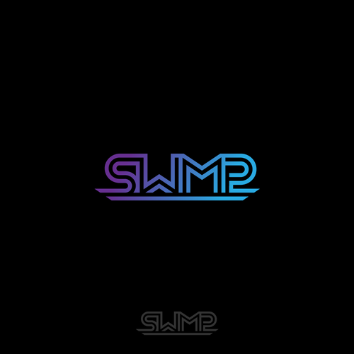 Vibrant logo with the title 'Edgy logo for SWMP'