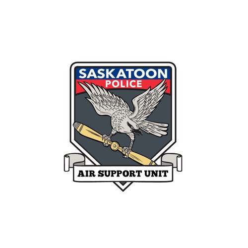 Propeller logo with the title 'Saskatoon Police'