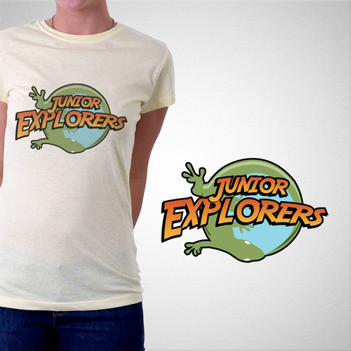 Camp t-shirt with the title 'Junior Explorers camp shirt'