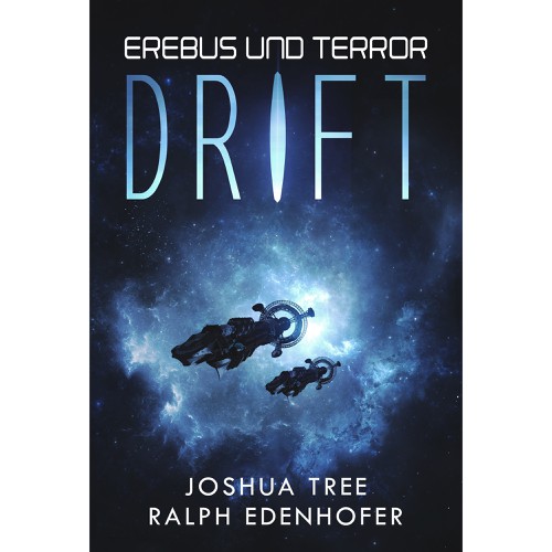 Science-fiction book cover with the title ''Drift: Erebus und Terror' book cover'