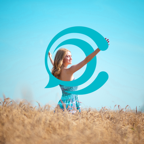 Technology logo with the title 'Courio'