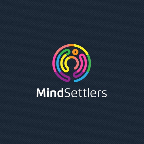 High-tech design with the title 'Mind Settlers'