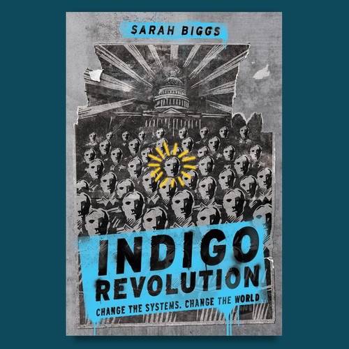 Powerful book cover with the title 'Indigo Revolution'