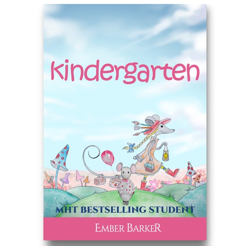 Kindergarten design with the title 'Child book '