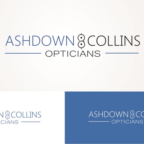 Optical illusion logo with the title 'Create our FIRST EVER logo for opticians established 50 years!!!'