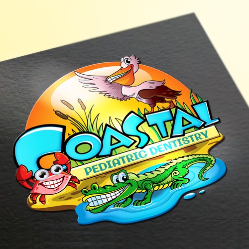 Craft brand with the title 'Logo for pediatric dentist '