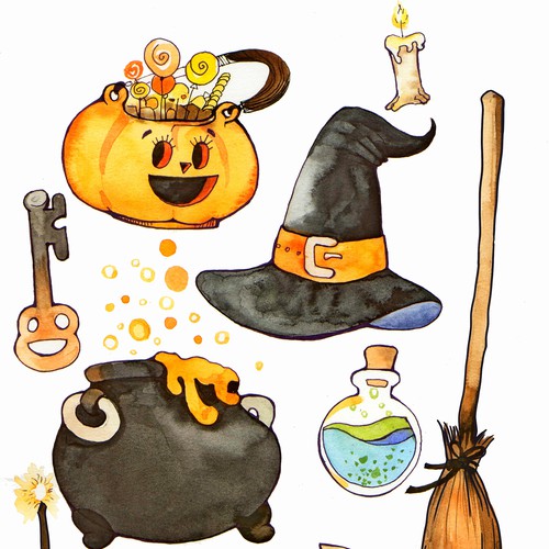 Pumpkin design with the title 'Shmonster'