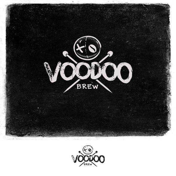 Voodoo logo with the title 'Voodoo Brew'