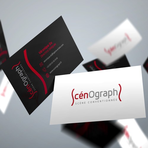 Opera design with the title 'ScénOgraph - Identité visuelle'