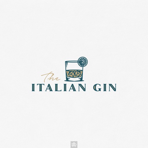 Glasses design with the title 'Logo for a blog that makes Italian gins known to the world'