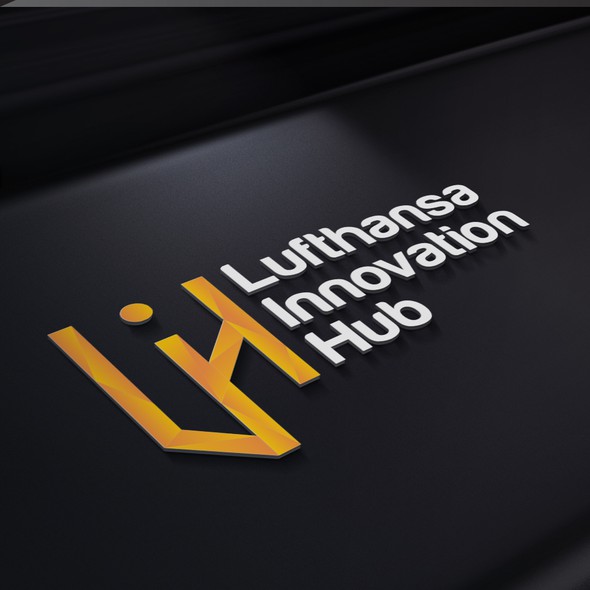 Innovative brand with the title 'Lufthansa Innovation Hub - Identity'