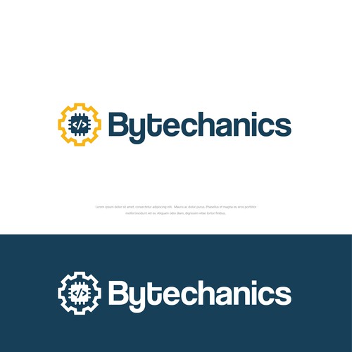 Chip design with the title 'Logo Software and Hardware Consultant'