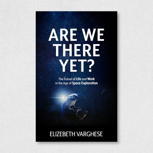 Science book cover with the title 'Nonfiction Space Exploration (Ebook Cover)'