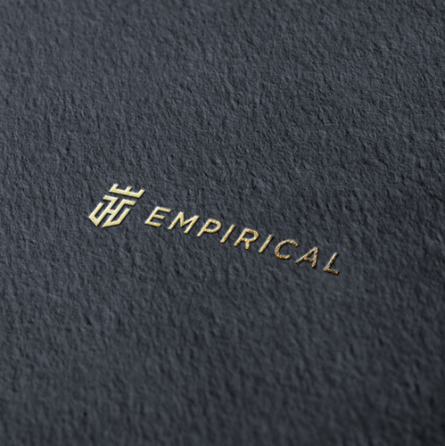 H logo with the title 'Clean Logo Design represents King's head.'