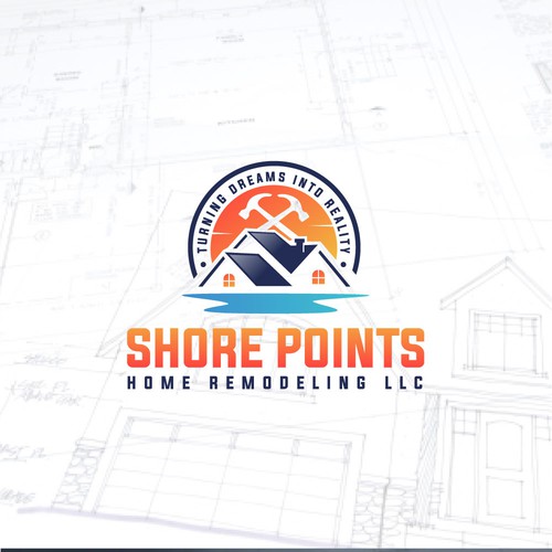 Construction design with the title 'Shore Points'