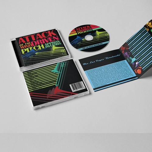 Jazz artwork with the title 'Jazz album cover'