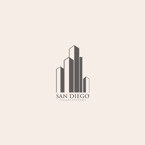 San Diego logo with the title 'Logo for Escrow Company'