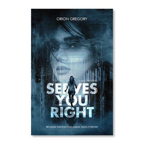 Poster book cover with the title 'Book Cover'