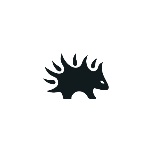 Liberty logo with the title 'sweet-lil' Porcupine'