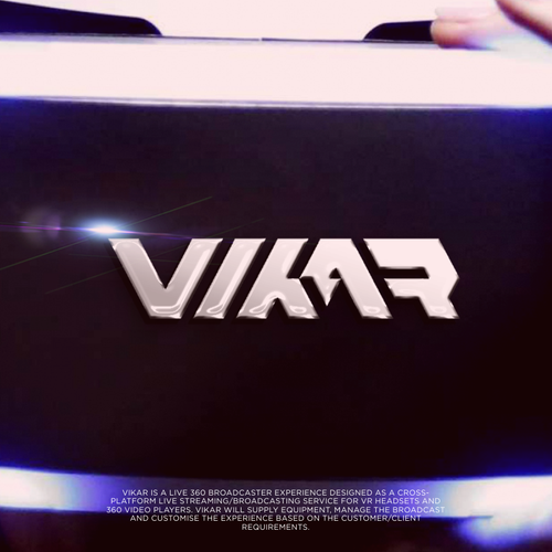 VR logo with the title 'VikaR'