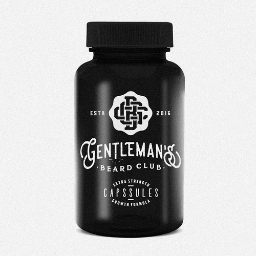 Beard label with the title 'GBC Monogram'