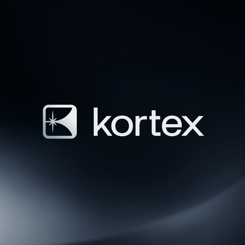 Software logo with the title 'Kortex - Logo Redesign'