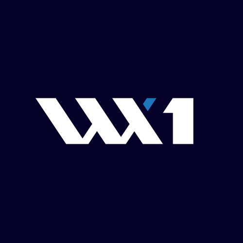 One logo with the title 'WX1 Logo'