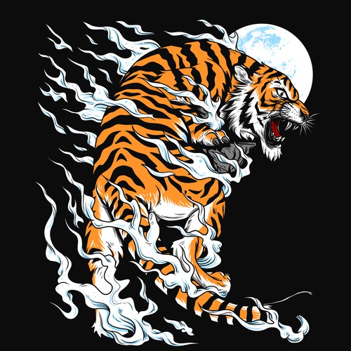 Tiger T-shirt Designs - 30+ Tiger T-shirt Ideas in 2023