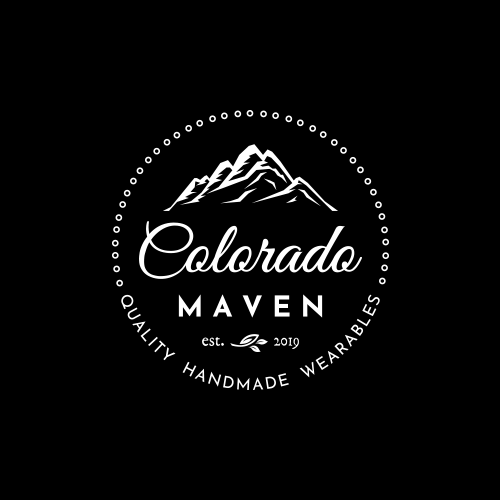 Denver logo with the title 'Looking for clean, vintage, rustic logo design for Colorado Maven (Handmade Wearables)'