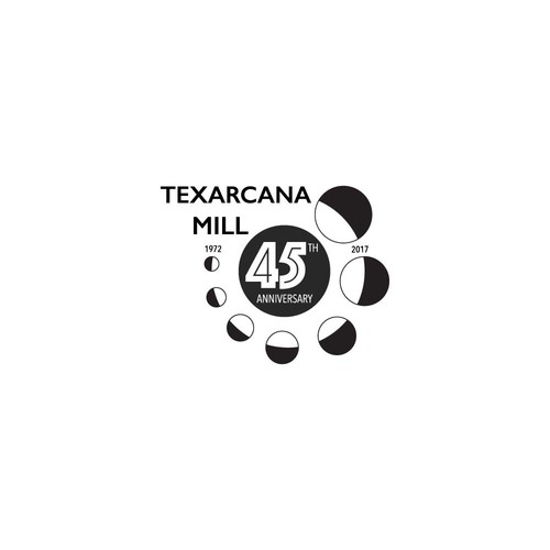 5th wedding anniversary logo with the title 'Logo concept for paper factory'