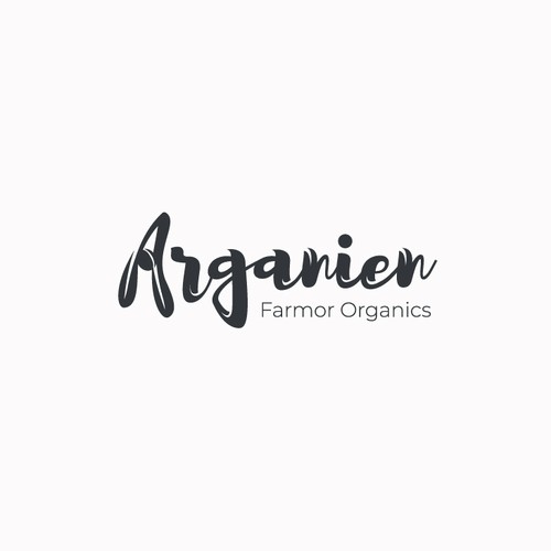 Ae logo with the title 'Custom Typographic Logo Proposal'