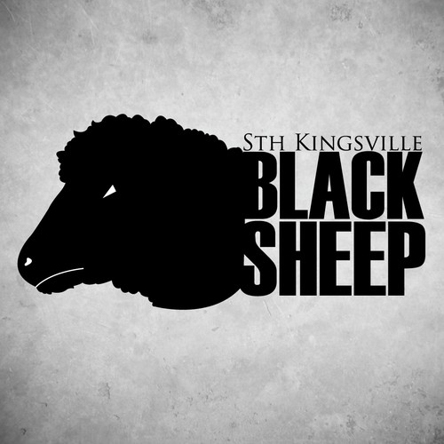 Sheep brand with the title 'logo concept-Black Sheep'
