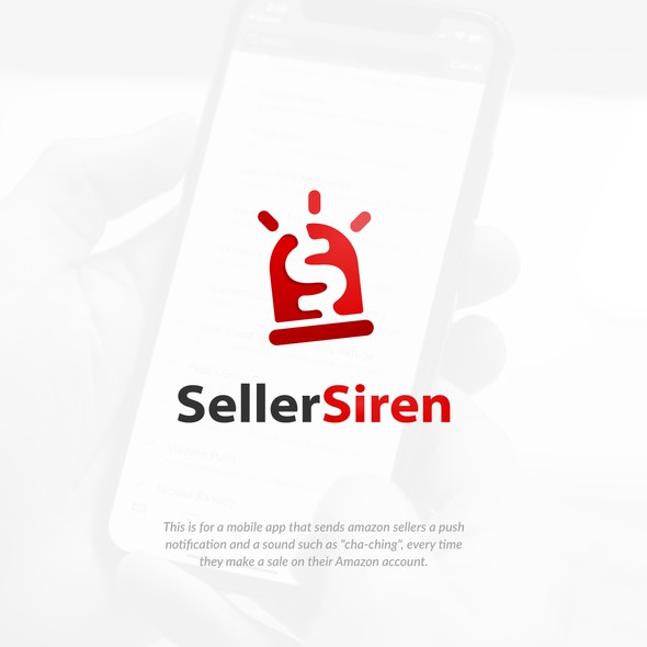 Alarm logo with the title 'Seller Siren'