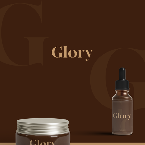 Packaging logo with the title 'Logo for Glory '