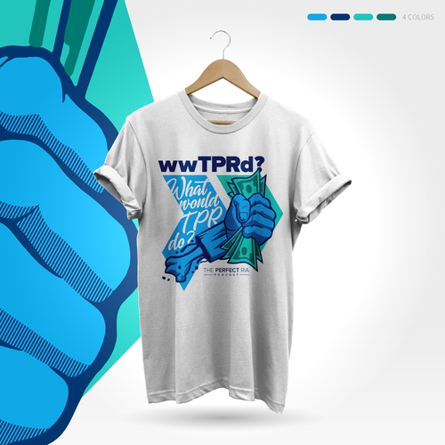 Money t-shirt with the title 'Podcast T-shirt'