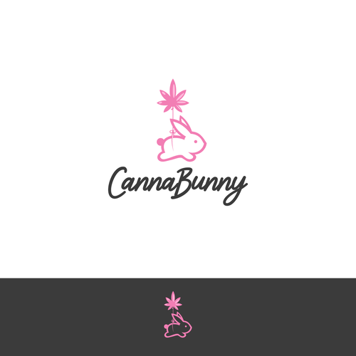 Rabbit logo with the title 'logo for sale'