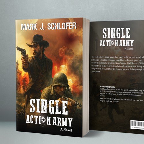 Poster book cover with the title 'Book Cover design'