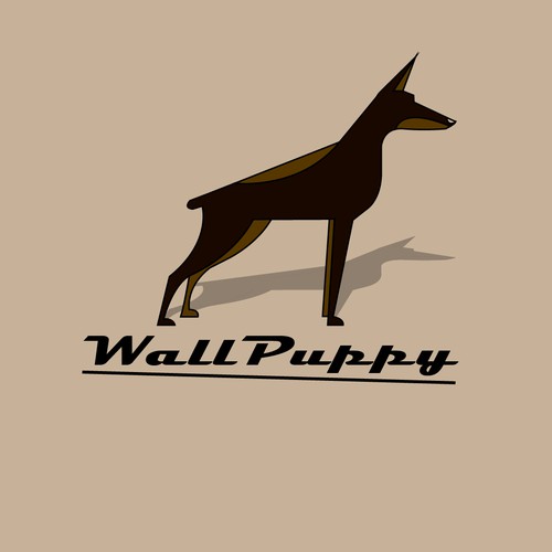 Puppy logo with the title 'Puppy Logo (Dog Logo)'
