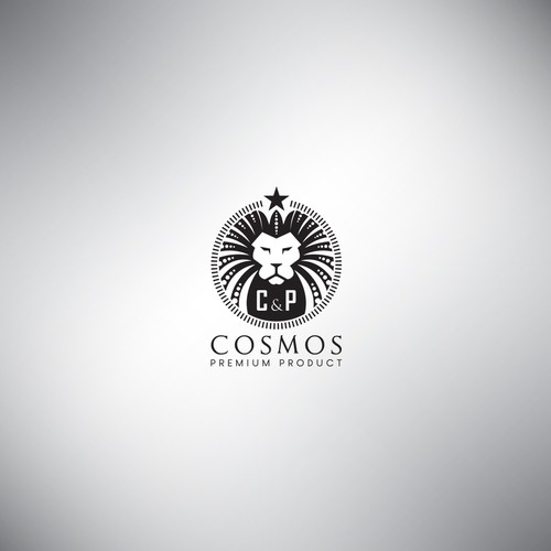 Brave logo with the title 'Logo concept for "C&P" Cosmos Premium Product'