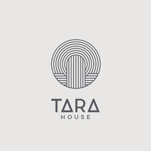 Circle brand with the title 'Minimalistic logo design for Global Community Center'