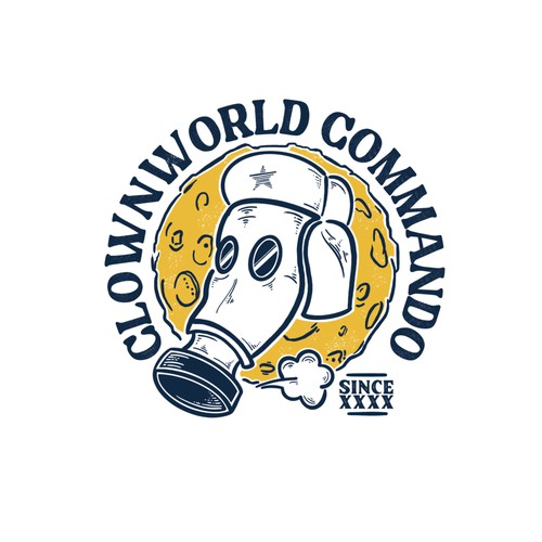 Moon t-shirt with the title 'Cloneworld Comando'