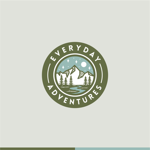 Adventure logo with the title 'Logo for Everyday Adventures'