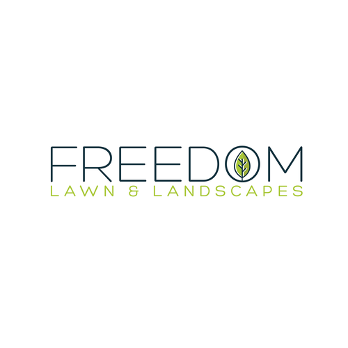 Landscaping brand with the title 'Freedom Lawn & Landscapes'