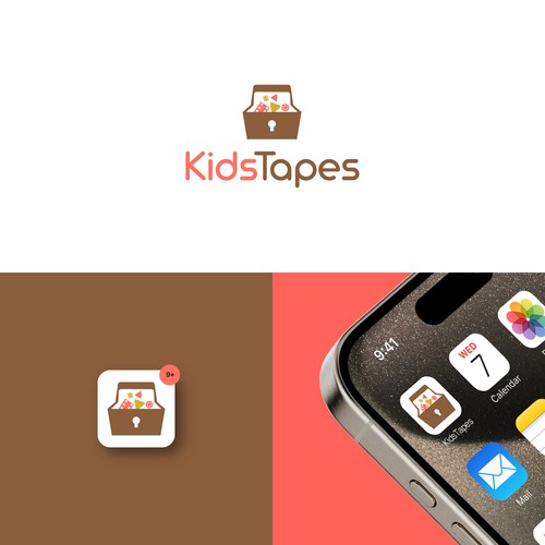 Videography logo with the title 'KidsTapes'