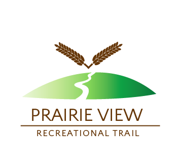 Nonprofit brand with the title 'Logo for recreational trail'