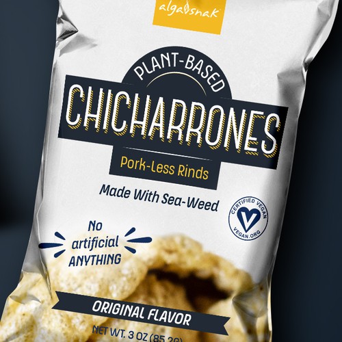 Bio design with the title 'Chicharrones'