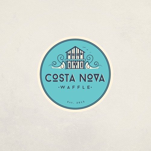 Waffle logo with the title 'waffle'