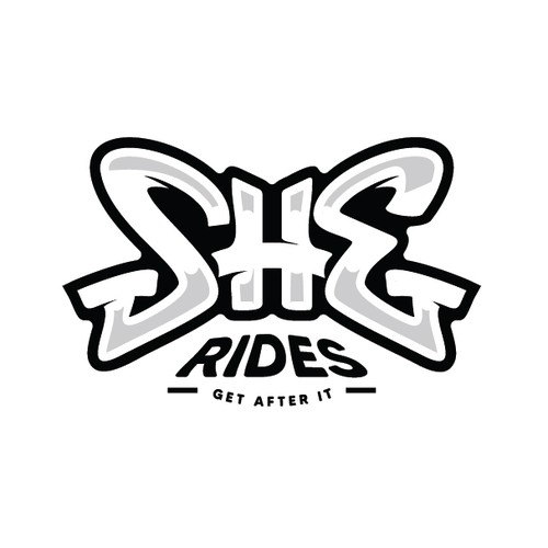 Ride logo with the title 'wordmark logo'